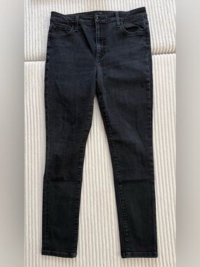 Joe's Jeans Black Stretch Skinny Women's Jeans Size Large (8-10)